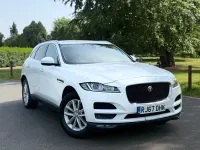 Used Jaguar F-Pace Prestige 180 HP (132 kW) 2018 White SUV