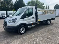 Used Ford Transit 130 HP (95 kW) 2023 Silver/blue Cabriolet