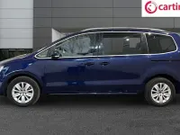 Used VW Sharan SE 150 HP (110 kW) 2018 Blue MPV