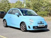 Used Abarth 500C 2013 Blue Cabriolet