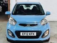 Used Kia Picanto 84 HP (61 kW) 2012 Blue Hatchback