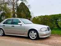 Used Mercedes C36 AMG 1996 Silver Sedan