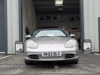 Used Porsche 986 Boxster 228 HP (167 kW) 2003 Grey Cabriolet