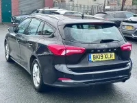 Used Ford Focus Zetec 120 HP (88 kW) 2019 Black Estate