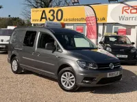 Used VW Caddy Maxi Highline 102 HP (75 kW) 2018 Grey MPV