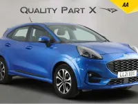 Used Ford Puma ST-Line 125 HP (91 kW) 2021 Blue SUV