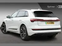 Used Audi e-tron Black Edition 230 kW (313 HP) 2021 White SUV