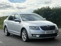 Used Skoda Octavia Elegance 105 HP (77 kW) 2014 Silver Estate