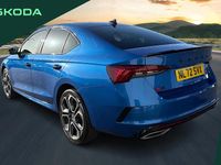 Used Skoda Octavia vRS 241 HP (177 kW) 2022 Blue Hatchback
