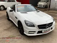 Used Mercedes SLK250 AMG 204 HP (150 kW) 2015 White Cabriolet