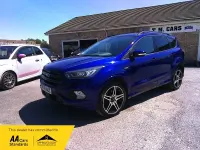 Used Ford Kuga ST-Line 150 HP (110 kW) 2018 Blue SUV