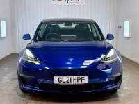 Used Tesla Model 3 Long Range AWD 366 kW (498 HP) 2021 Blue Sedan