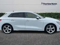 Used Audi A3 Sportback S-Line 110 HP (80 kW) 2023 White Hatchback