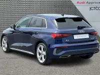 Used Audi A3 S-Line 108 HP (79 kW) 2024 Blue Hatchback