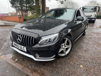 Used Mercedes C220 AMG line 2016 Black Sedan