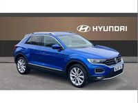Used VW T-Roc SEL 150 HP (110 kW) 2018 Blue SUV