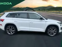 Used Skoda Kodiaq SportLine 150 HP (110 kW) 2022 White SUV