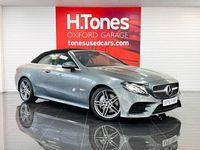 Used Mercedes E220 AMG line 194 HP (142 kW) 2017 Grey Cabriolet
