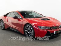 Used BMW i8 Comfort Edition 362 HP (266 kW) 2015 Red/black Coupe