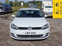 Used VW Golf VII S 125 HP (91 kW) 2015 White Hatchback