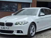 Begagnad BMW 520 M Sport 2015 Vit Kombi