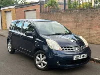 Used Nissan Note Acenta 2007 Blue Hatchback