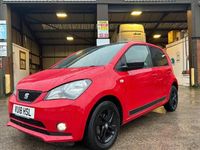 Used Seat Mii Design 75 HP (55 kW) 2018 Red Hatchback