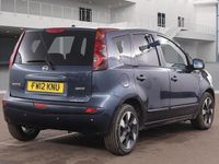 Used Nissan Note N-TEC 90 HP (66 kW) 2012 Blue Hatchback