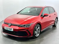 Second-hand VW Golf VIII R-line 2021 Roșu Hatchback
