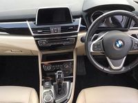 Used BMW 218 Active Tourer Luxury Line 148 HP (108 kW) 2018 Blue MPV