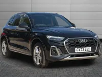 Used Audi Q5 S-Line 204 HP (150 kW) 2023 Mythos black SUV