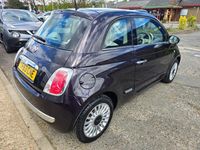 Used Fiat 500 Lounge 69 HP (50 kW) 2013 Mauve/purple Hatchback