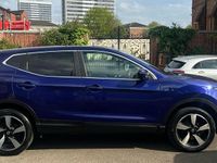 Used Nissan Qashqai N-Connecta 109 HP (80 kW) 2017 Blue SUV