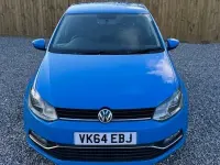 Used VW Polo SEL 90 HP (66 kW) 2014 Blue Hatchback