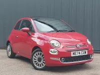 Used Fiat 500C 70 HP (51 kW) 2025 Red Cabriolet