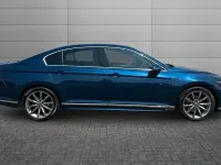 Used VW Passat R-line 150 HP (110 kW) 2021 Aquamarine blue Sedan