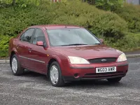 Used Ford Mondeo 145 HP (106 kW) 2003 Red Sedan