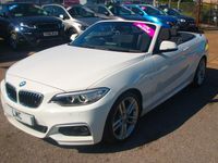 Used BMW 220 M Sport 2016 White Cabriolet