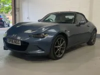 Usado Mazda MX5 Inclusive 160 CV (117 kW) 2016 Azul Descapotable