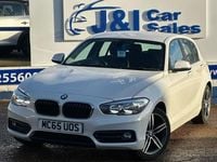 Used BMW 118 Sport Line 136 HP (100 kW) 2015 White Hatchback