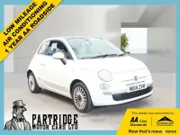 Used Fiat 500 Lounge 69 HP (50 kW) 2014 White Hatchback