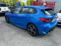 Used BMW 118 M Sport 140 HP (102 kW) 2020 Blue Hatchback