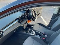 Used Skoda Fabia Design Edition 85 HP (62 kW) 2025 Phoenix orange metallic black magic pearl effect Hatchback