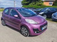 Used Peugeot 107 Active 68 HP (50 kW) 2014 Purple Hatchback