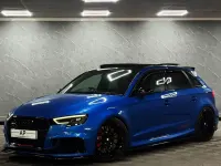 Used Audi RS3 Advanced 530 HP (389 kW) 2018 Blue Sedan