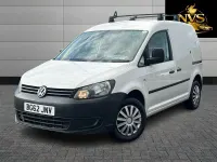 Used VW Caddy 102 HP (75 kW) 2013 White MPV