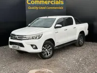 Used Toyota HiLux 150 HP (110 kW) 2019 White Pickup