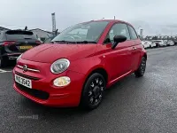 Used Fiat 500 Pop 69 HP (50 kW) 2017 Red Hatchback