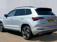 Used Skoda Karoq SportLine 150 HP (110 kW) 2025 Silver SUV