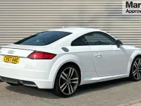 Used Audi TT S-Line 180 HP (132 kW) 2017 White Coupe